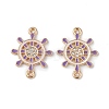 Alloy Enamel Connector Charms ENAM-I054-06D-1