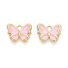 Eco-friendly Alloy Enamel Charms PALLOY-M212-11G-01-1