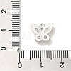 Brass Pave Clear Cubic Zirconia Charms KK-G499-10P-3