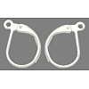 Silver Color Plated Earring Findings X-EC223-S-1