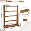 Wood Jewely Display Stands ODIS-WH0078-32-2