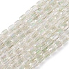 Electroplate Glass Beads Strands EGLA-D031-01R-1