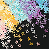 180G 6 Colors Plastic Sequins Beads PVC-CP0001-04-6