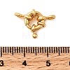 Brass Spring Ring Clasps X-KK-D407-01G-A-3