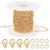 DIY Chain Bracelet Necklace Making Kit DIY-BBC0001-17-1
