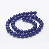 Natural White Jade Beads Strands G-E443-B02-2