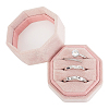 Velvet Ring Boxes VBOX-WH0013-01C-1