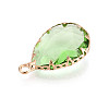 Transparent Glass Pendants KK-N283-02E-G-2