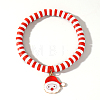 Christmas 304 Stainless Steel Enamel Charm Bracelets LS-ZQ4442-24-1