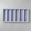6 Grids Velvet Jewelry Plates ODIS-WH20013-05B-1