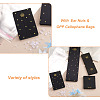 Yilisi 80Pcs 4 Style Rectangle Cardboard Jewelry Display Cards CDIS-YS0001-04-10