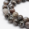 Natural Llanite Beads Strands G-K209-04A-6mm-6