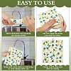 10Pcs 5 Styles Wood Pulp Cotton Cleaning Cloth AJEW-MA0001-35A-3