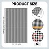 Tartan Cotton Fabric DIY-WH0671-412C-2