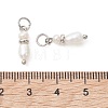 Natural Cultured Freshwater Pearl Pendants PALLOY-JF05450-02-2