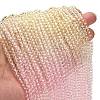 Transparent Painted Glass Beads Strands LS-DGLA-A034-T3mm-A25-2