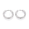 304 Stainless Steel Hoop Earrings LS-STAS-T074-26P-1