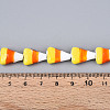 Handmade Lampwork Beads Strands LAMP-N028-10-4