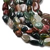Natural Indian Agate Beads Strands G-P601-A09-02-4