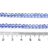 Transparent Glass Beads Strands EGLA-A035-T4mm-D14-5