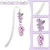 6Pcs Alloy Bookmarks AJEW-FS00005-2