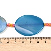 Natural Banded Agate Beads Strands G-P605-L02-03-4