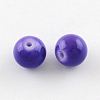 Painted Glass Bead Strands DGLA-S071-4mm-B41-1