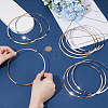 10Pcs 2 Colors Zinc Alloy Choker Necklace Making NJEW-UN0001-85-4