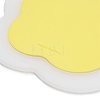 Flower-Shaped Silicone Heat Insulation Coasters AJEW-K055-03B-3