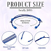 20Pcs Adjustable Korean Waxed Polyester Cord Bracelet Making BJEW-TAC0051-02-3