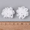 Frosted Transparent Acrylic Cabochons AC-N177-01B-01-3
