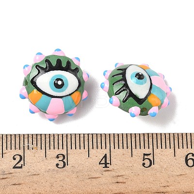 Baking Paint Glass Beads LAMP-D004-04D-1