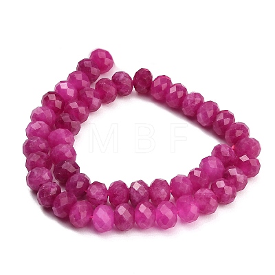 Faceted Dyed Natural White Jade Beads Strands GG-CBAE966-01B-P-1