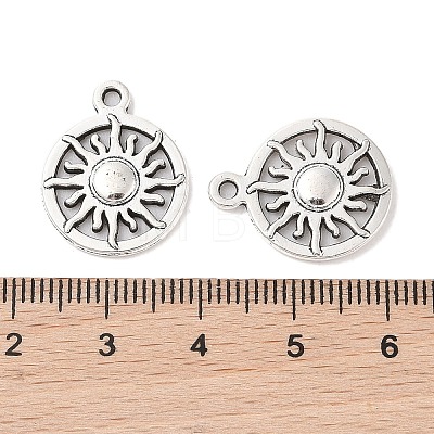 Tibetan Style Alloy Pendants TIBEP-R304-062AS-LF-1