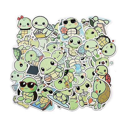 50Pcs Paper Stickers DIY-M055-09-1