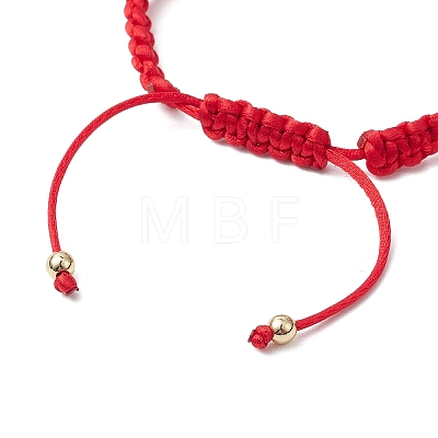 Nylon Cord Braided Bracelets for Women BJEW-JB11288-02-1