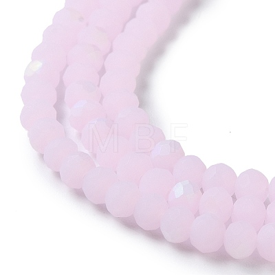 Imitation Jade Glass Beads Strands X1-EGLA-A034-J4mm-MB02-1