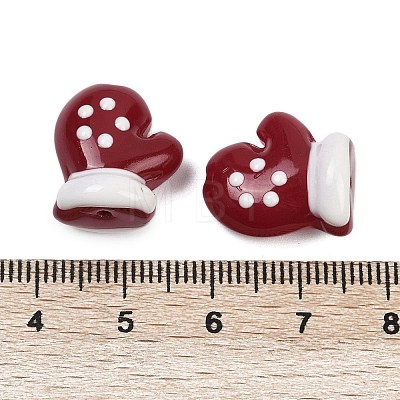 Handmade Lampwork Enamel Beads LAMP-R004-07A-1