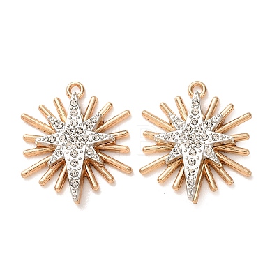 Alloy Rhinestone Pendants RB-CBAA987-05A-1