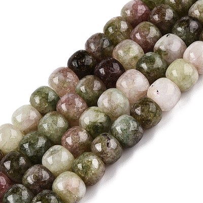 Dyed Natural White Jade Beads Strands G-T138-151-1