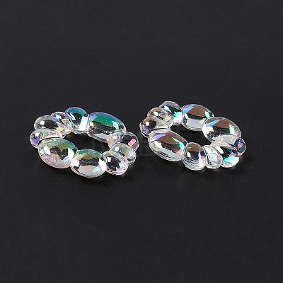Transparent Acrylic Linking Rings OACR-E004-23-1