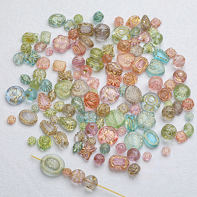 Transparent Acrylic Beads TACR-SC0002-78-1