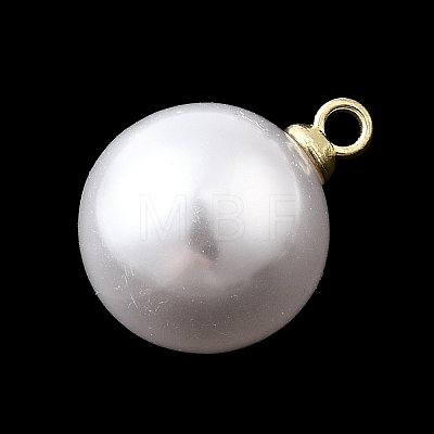 ABS Plastic Imitation Pearl Pendants FIND-H052-01G-04G-1
