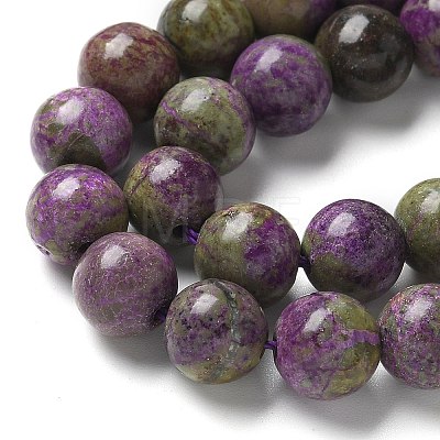 Natural Sugilite Beads Strands G-C168-A01-03-1