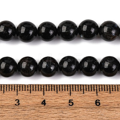 Natural Astrophyllite Beads Strands G-A202-01B-1