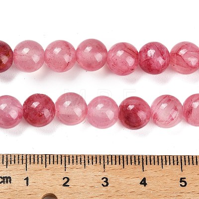 Natural Green Jade Beads Strands G-B128-A06-03-1