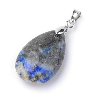 Natural & Synthetic Mixed Stone Pendants G-S243-M-1