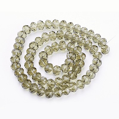 Handmade Glass Beads GR7X10MMY-58-1
