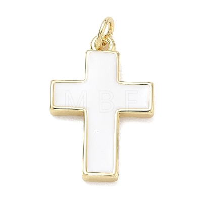 Rack Plating Brass Pendants KK-CBAB1AF-18C-G-1