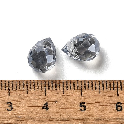 Electroplated Glass Beads GLAA-K062-01A-FR07-1